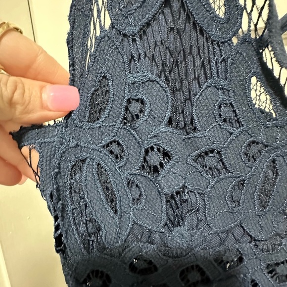 FREE PEOPLE FP ONE 'Adella' Slip Mini Dress in NAVY - XS - Picture 4 of 4